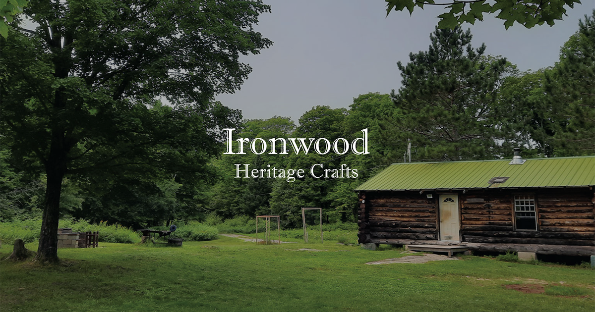Ironwood Heritage Crafts Commanda Ontario Commanda Making beautiful things by hand in a